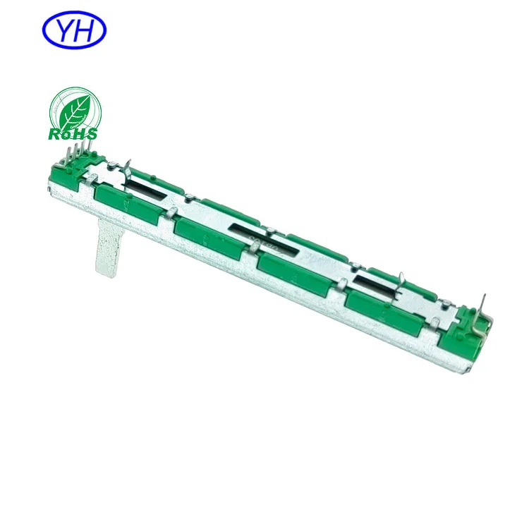 Fader in mixer PS30M PS60M PS45M ALPHA RA6044 100mm 60mm 45mm 30mm 20mm travel 10K 20K 50K 100K fader slide potentiometer 60mm