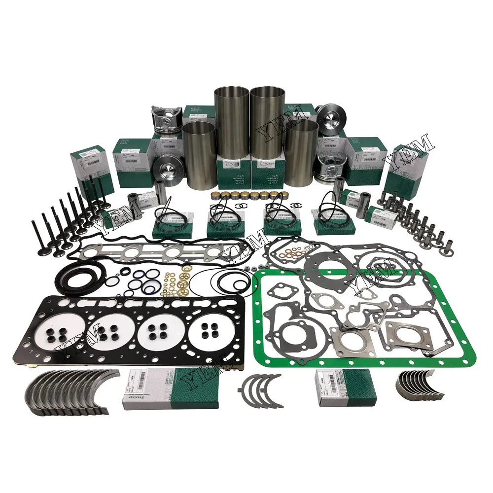 China Manufacturer Overhaul Rebuild Kit for Kubota V3800 V3800DI-T V3800-T Engine M105S Tractor
