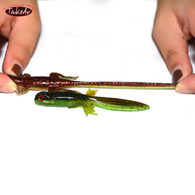 TAKEDO SP06 Frog Tadpole Soft Bait