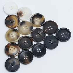 Оптовая продажа Высококачественная резиновая пуговица для одежды с 4 отверстиями на