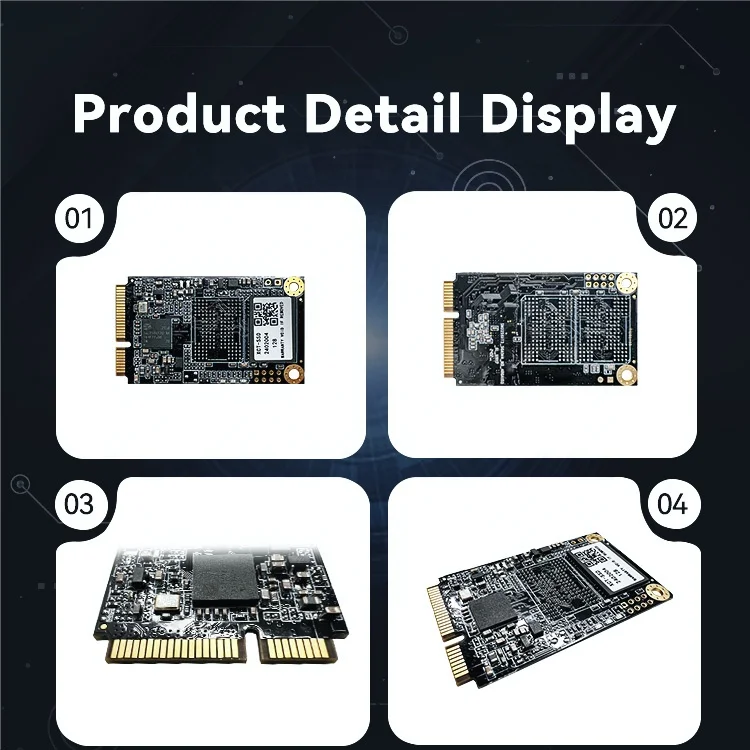 Cheap Small Fast Speed Internal Hard Drive 128GB 512 GB 1TB MSATA SSD
