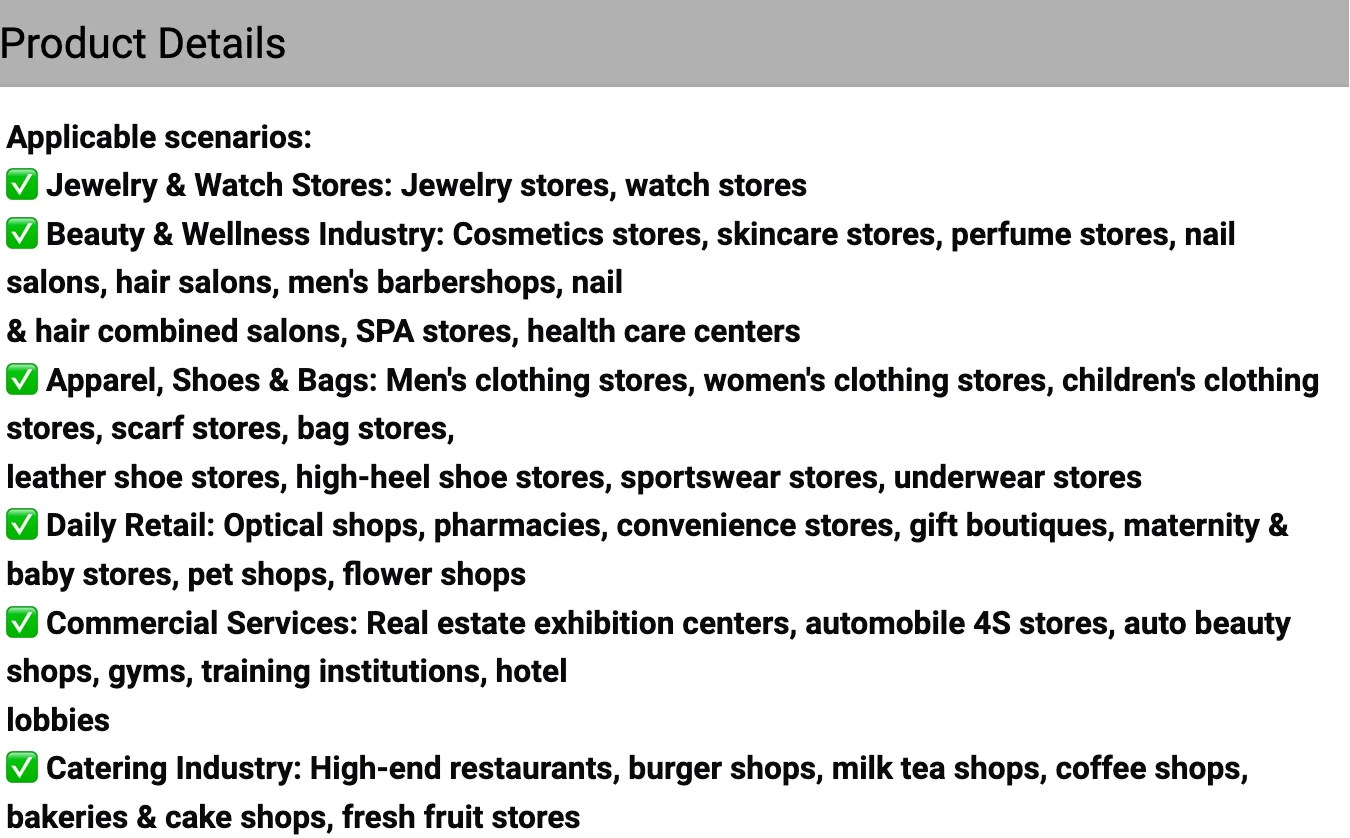Specifications