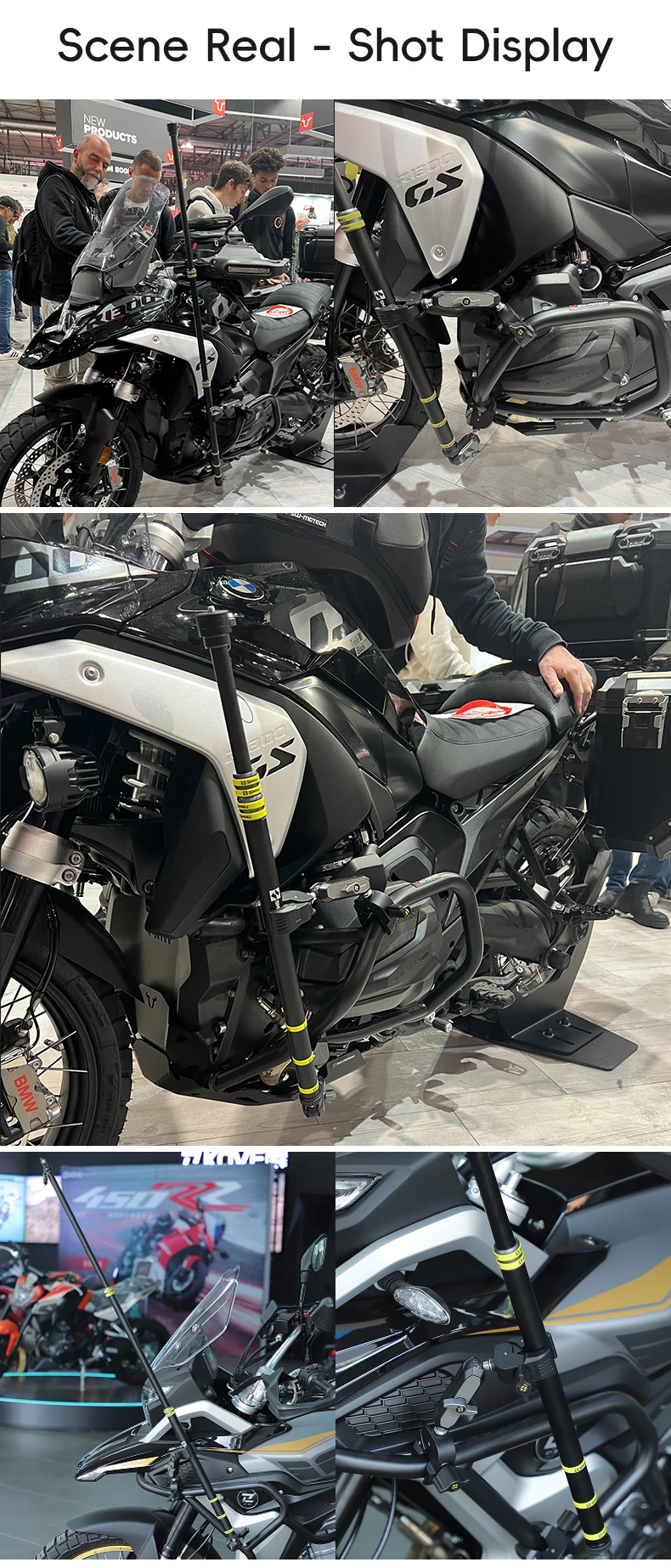 product factory supply adjustable action sports mount motorcycle action camera accessories sports camera riding mount for riding-15