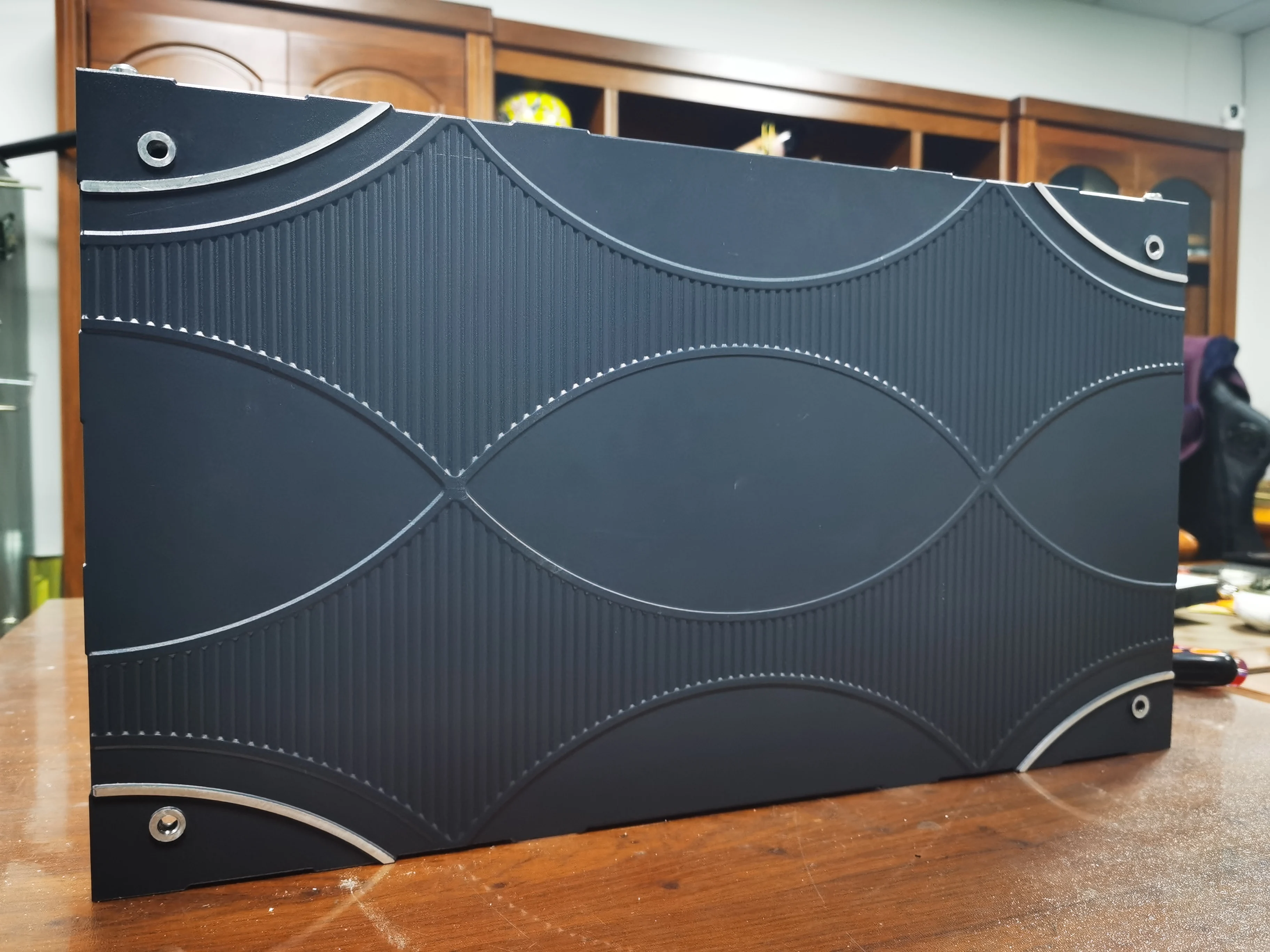 Front Maintenance 600*337.5 mm Indoor Die Casting Aluminium LED Display Screen Empty Cabinet details