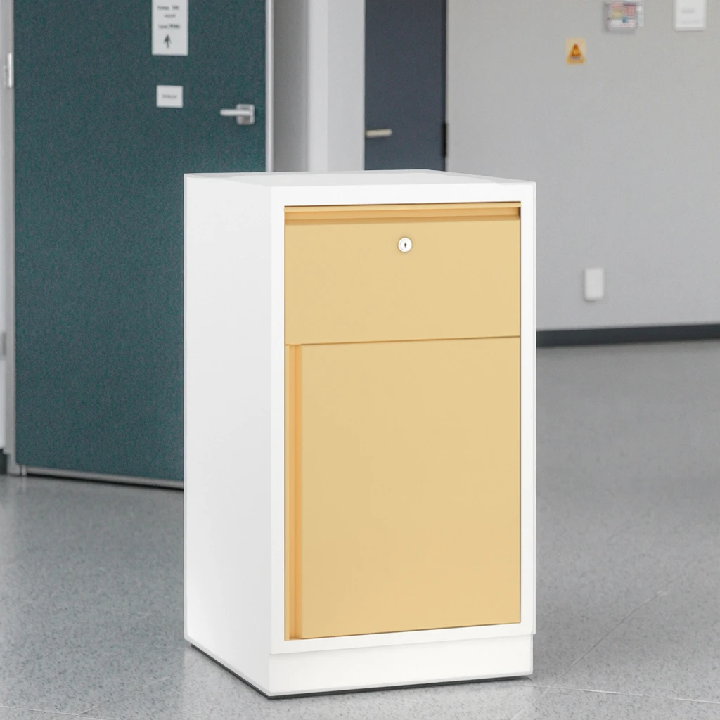 Ergonomic Modern Front-Load Stainless Steel Single Drawer Dental Cabinet Hospital Use Eco-Friendly Soft-Close Technology Child 6