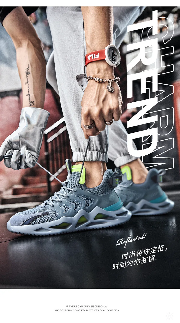 2022 New Fashion Trend Casual Shoes Breathable Men's Walking Shoes Comfortable Sports Shoes for Men