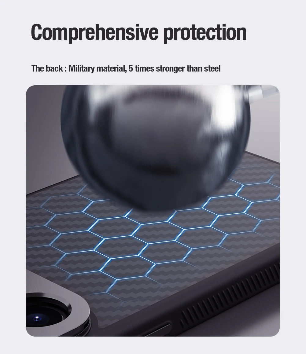 iPhone 16 Pro | Nillkin CarboProp for Iphone 16 pro - 16 pro Max | iPhone 16 Pro | Nillkin