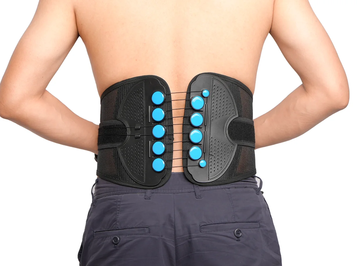Custom Logo Adjustable Drawstring Pulley System Back Pain Lower Waist ...