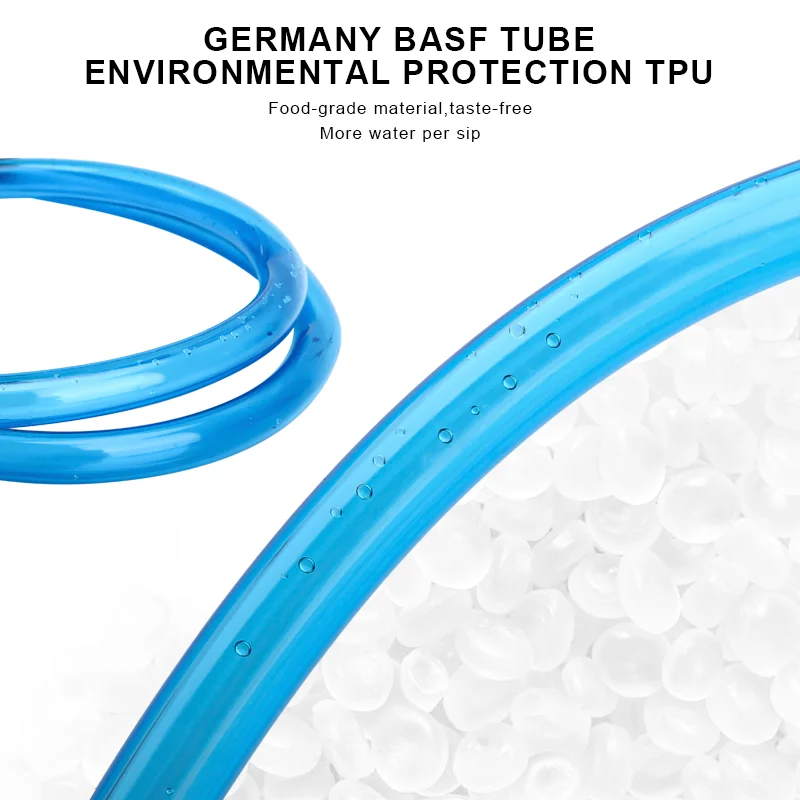 RIDERACE 2L Cycling Water Reservoir Water Bladder Hydration Container Pack BPA Free Running Climbing Hydration Vest Backpack