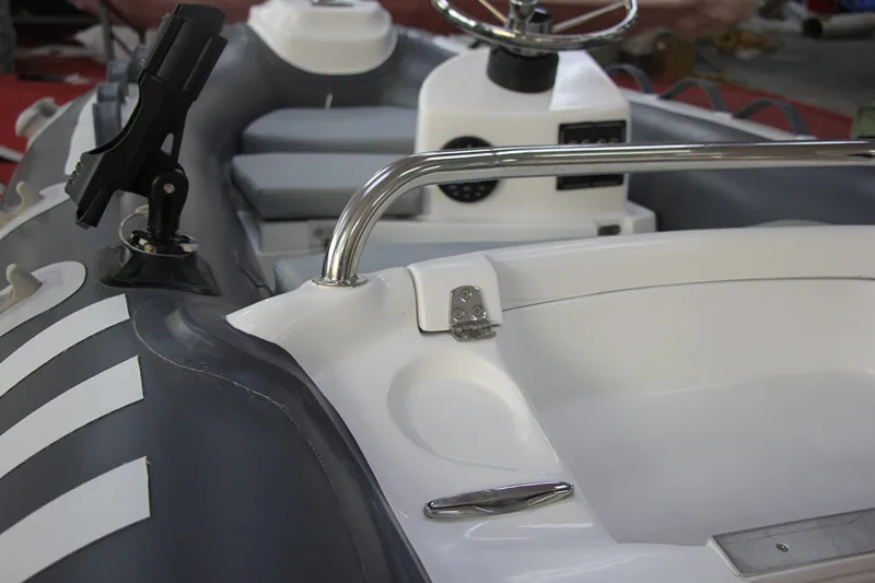 Center Console Inflatable Rib Boat With Steering Hypalon or PVC Boats RIB-300C