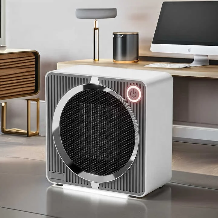 High-power Quick Heating Heater Portable Small Heater Household Intelligent Shaking Head Desktop Electric Heater 2