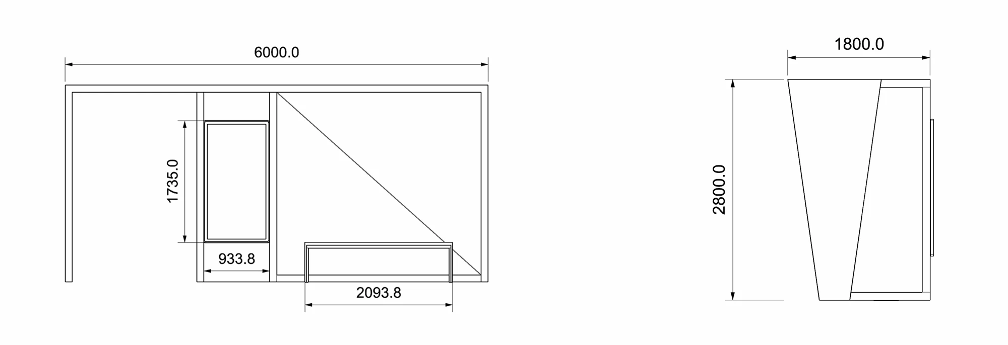 Современная автобусная остановка из нержавеющей стали рекламная цена