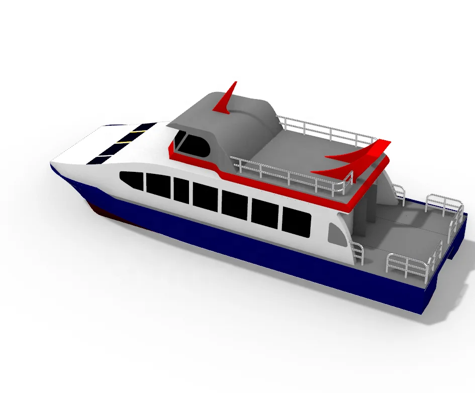 Grandsea 16m Aluminium Jet Catamaran New 50 Passenger Boat with Inboard Diesel Engine for Transportation in the Philippines