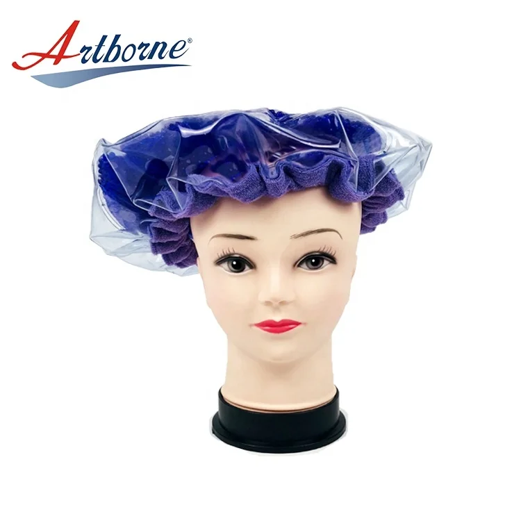 Cordless Thermal Microwave Heat Wrap Bonnet Cap Heat Hair Steaming  Treatment Cap Hair Steamer Deep Conditioning Heat Cap - Main Image