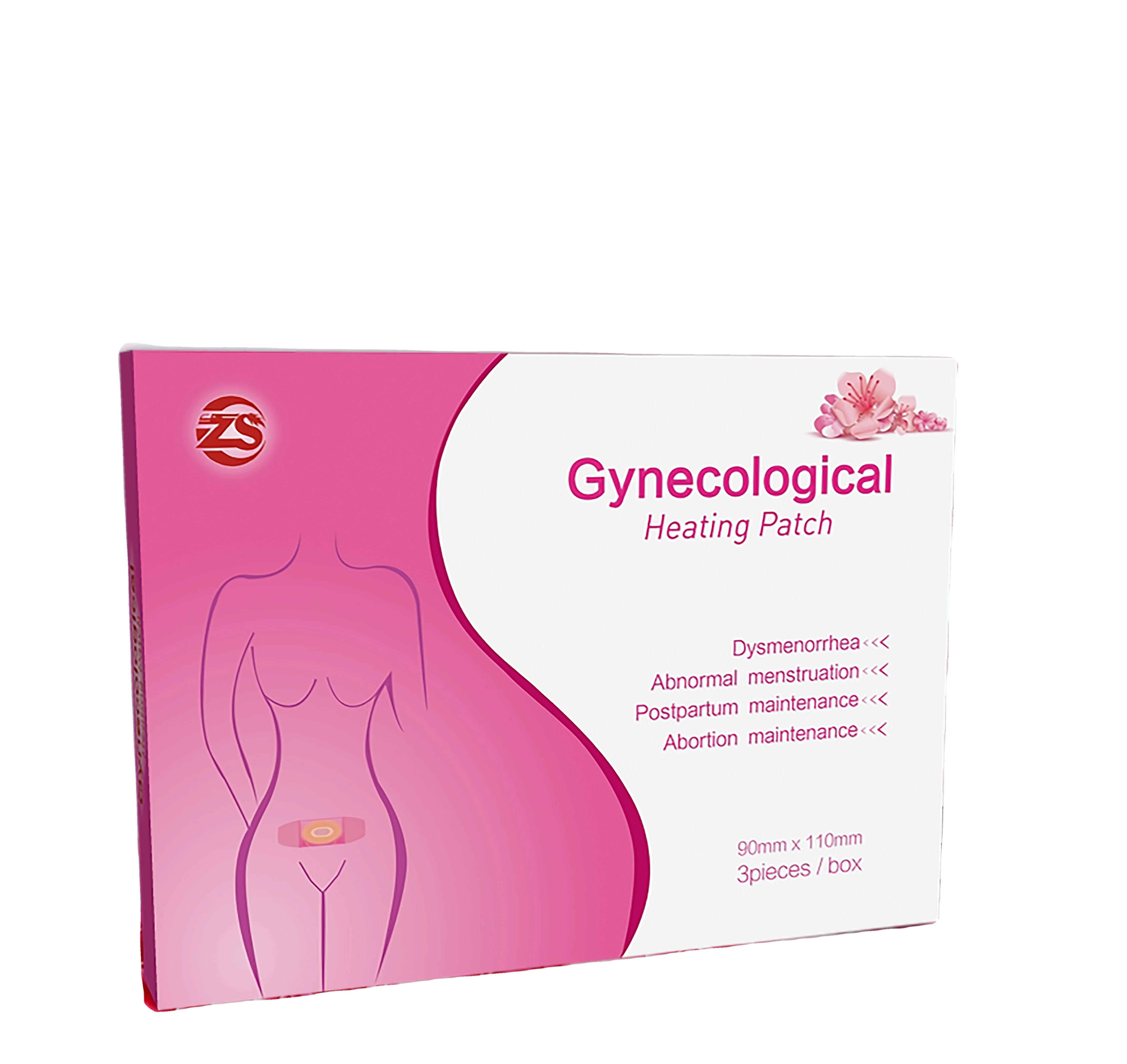 Hot Oem Gynecological Relief Pain Patches Menstrual Cramp Heat Patch