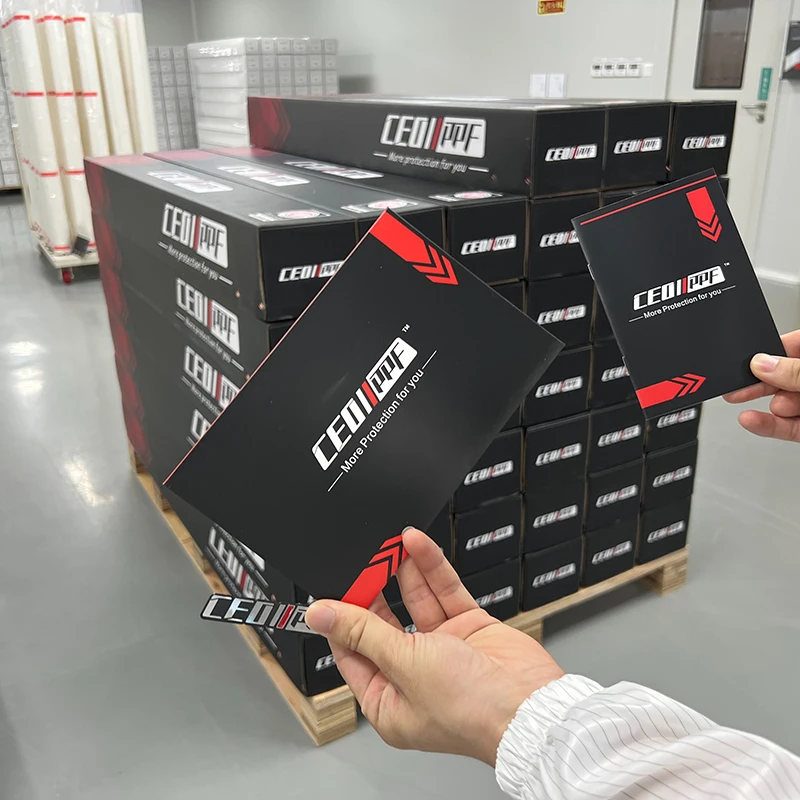 Self-Adhesive High HD Anti-Scratch Car Window Tint Film with 85% VLT and 2mil PET Material