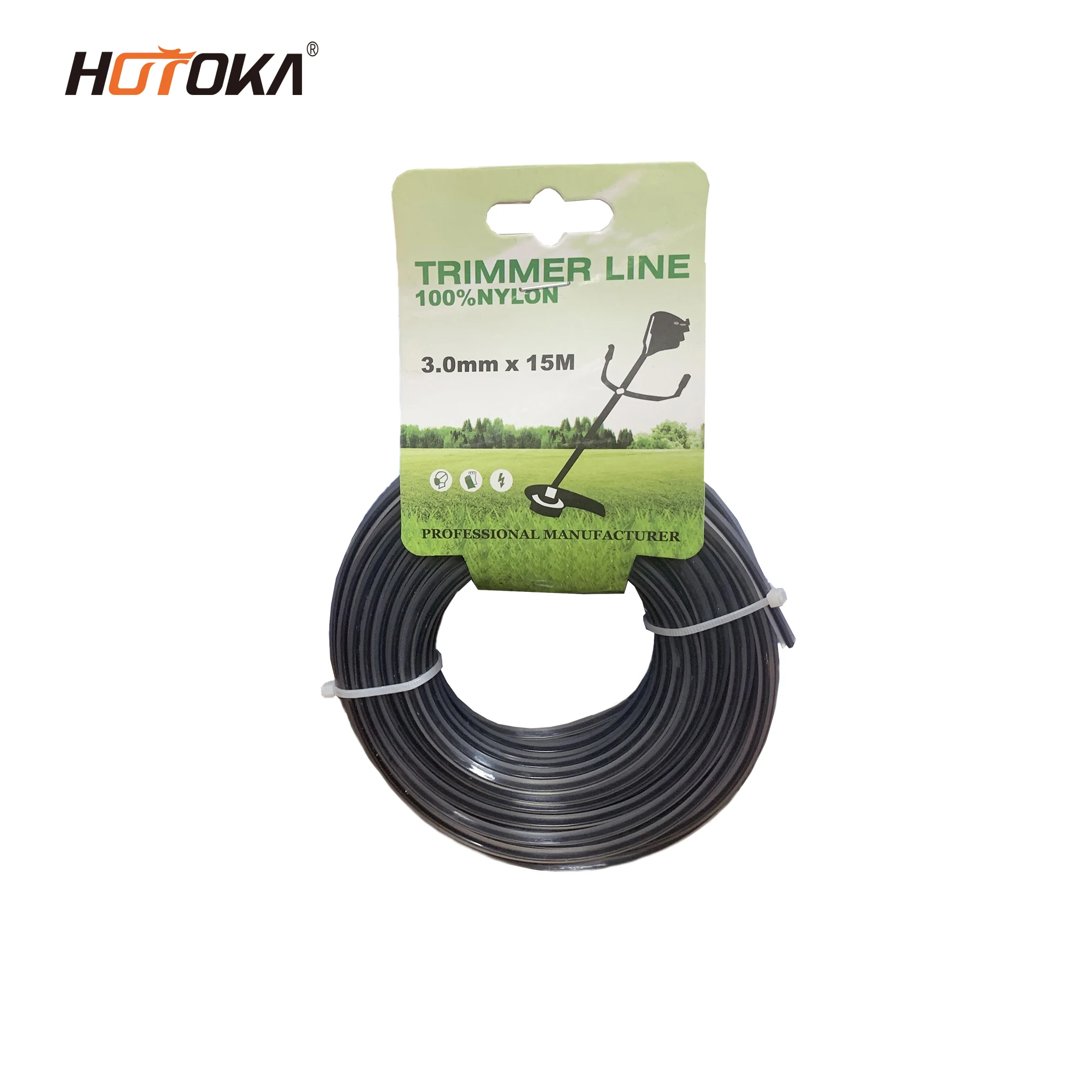 2.4mm Brush Cutter Grass String Trimmer Nylon Line