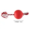 Bola dispensadora de comida con cordón (tamaño grande)