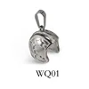 WQ01-casco - plateado