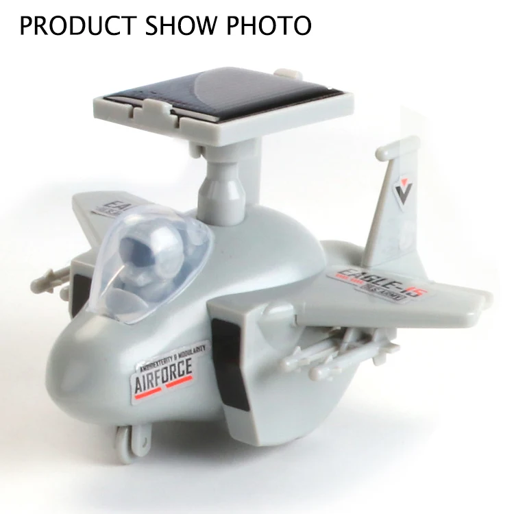 Самостоятельная сборка самолета набор истребителей ствол солнечной энергии игрушки