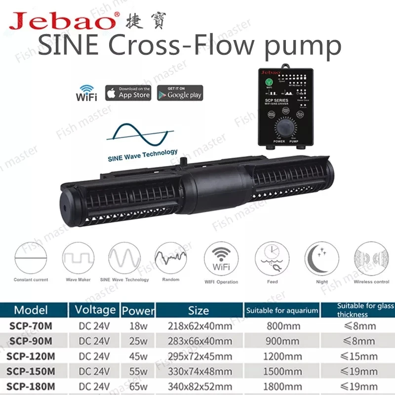 Jebao Jecod 水槽用ウェーブポンプ CP15/CP25/CP40/CP55/CP65