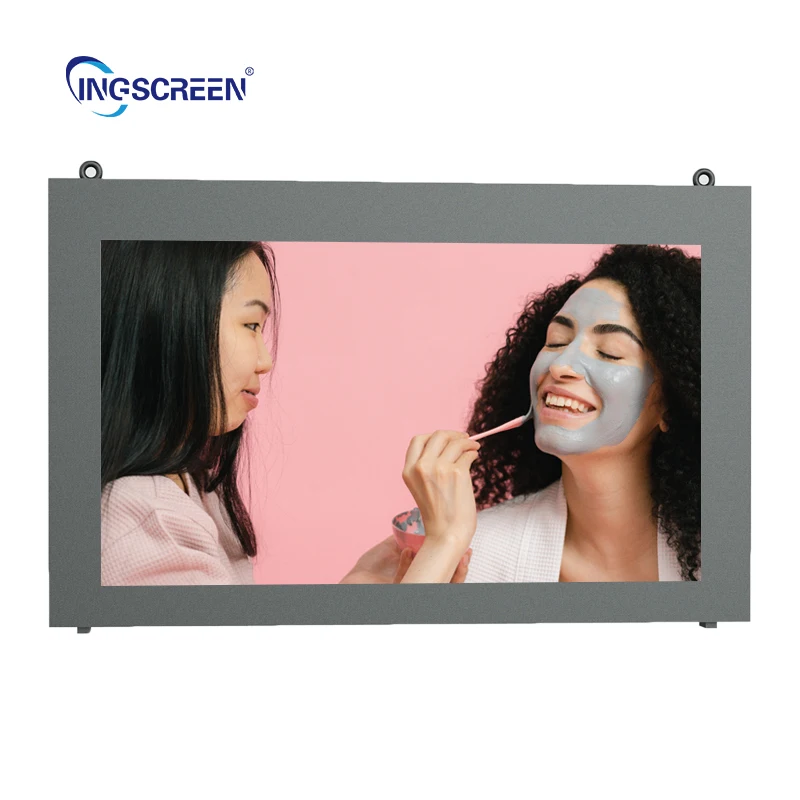 Ingscreen Outdoor Waterproof Ip65 Multi Media Commercial Digital Advertising Signage Screen Wall Mounted TV