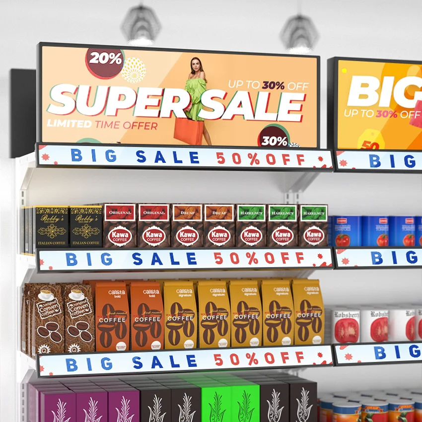 Energy-Efficient 40-Inch LCD Sports Venue Scoreboards 500 Nits Bar Display Remote Management Global Digital Signage Displays