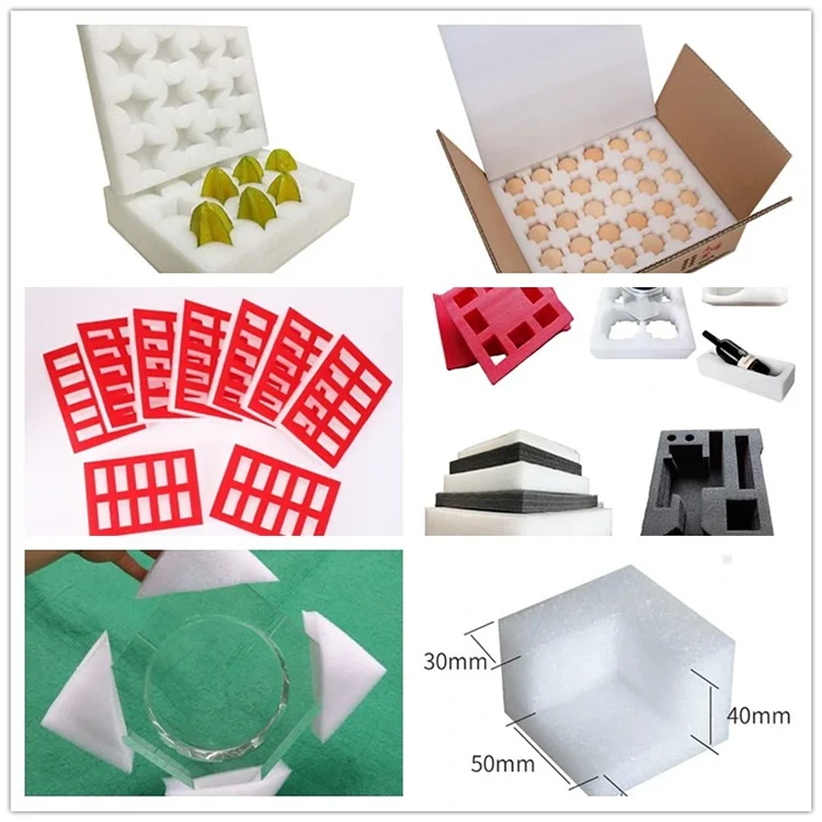 Factory Direct High-quality Eco-Friendly Custom Foam Packaging Insert EPE Expanded Polyethylene Foam Packaging Inserts for Boxes