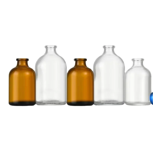 50ml mould medicinal vials pharmaceutical glass bottle