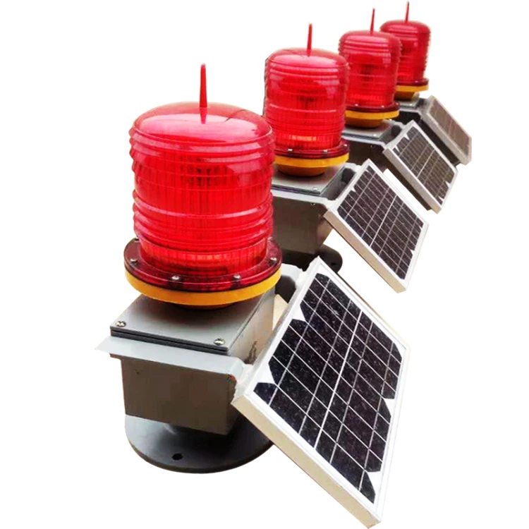 Obstruction Signal Alibaba.com: Solar Beacon High Building LED Aircraft Warning Light ...