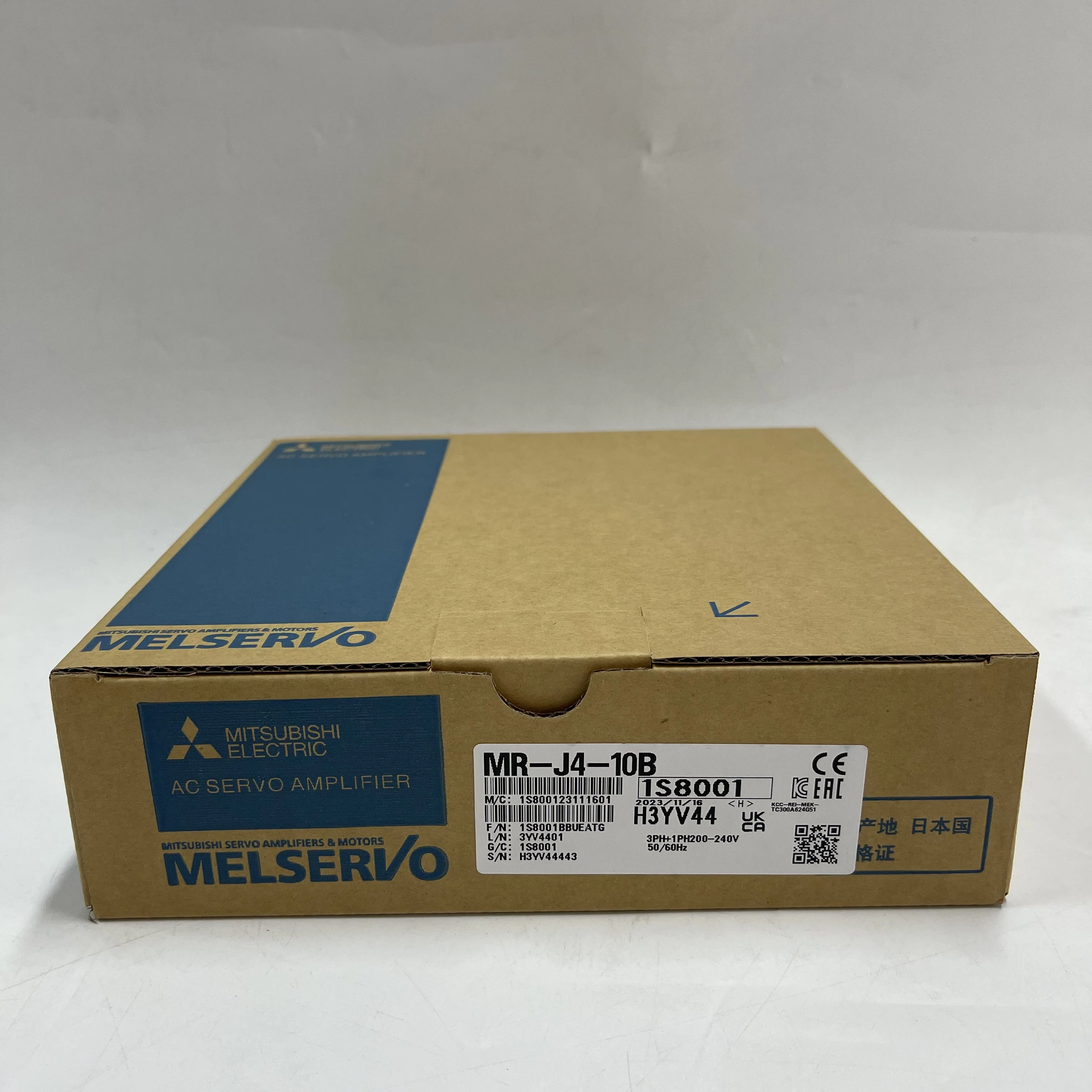 Mitsubishi AC Servo Amplifier MR-J4-10B