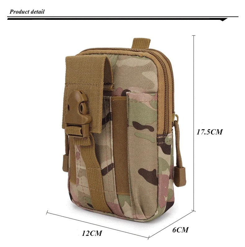 Waterproof Military EDC Lifesaving Heavy Duty Multifunction Tactical Molle Pouch