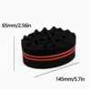 145*95*63mm oval medium size red