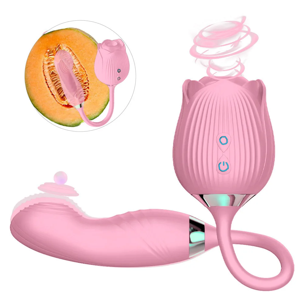 Rose Vibrator Dildo