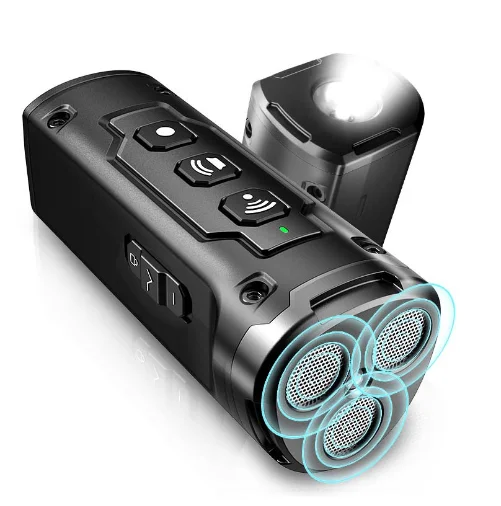 High Power Portable Ultrasonic Dog Repeller with LED Light Most Powerful Bark Control Device for Dogs