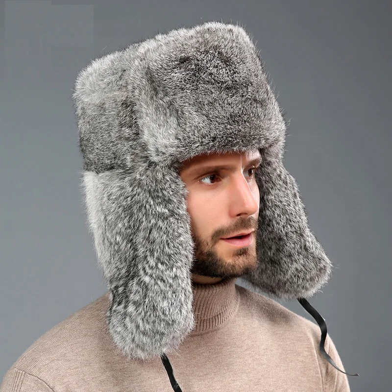 Russian Style Fur ? Hat  - Ski ? look! Amazon.com: ECYC Ltd Women main image 2