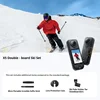 Double board ski set