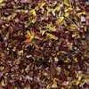 coriandoli 7: rosa + petali di crisantemo colorati