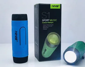 NS-S1 Quality sound portable wireless speaker with flashlight