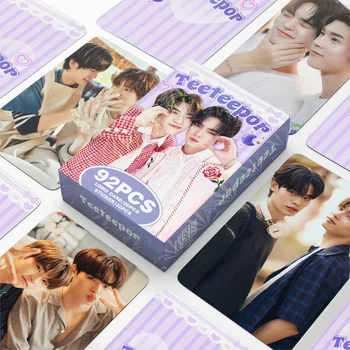 92Pcs/Set Hot Sale Thai CP TEETEEPOR HD Photocards Double Sides
