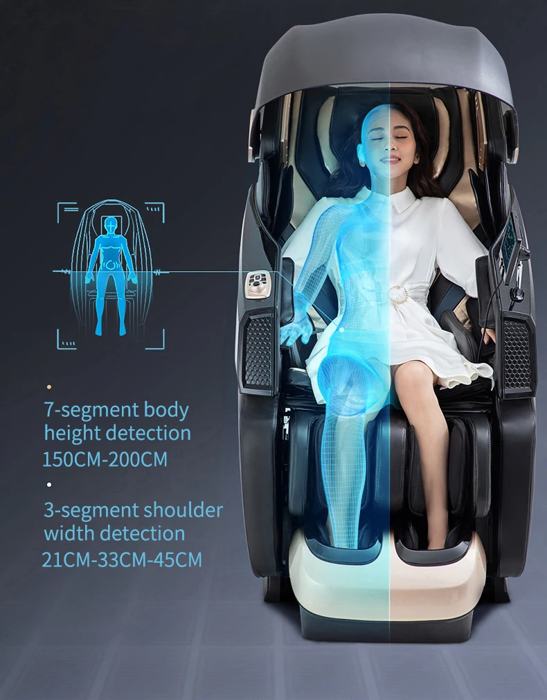 China Oways 3d Zero Gravity Full Body Airbag Sl Track Massage Chair