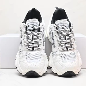 High Quality Designer Women Mesh Leather-Effect Panels Casual Shoes Sneakers Men's Trainers Outdoor Sports Chrono Tennis Shoes