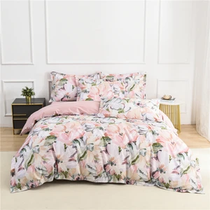 Hot Sale Customize Printed Duvet Cover Sets Cotton Printed Bedding Set
