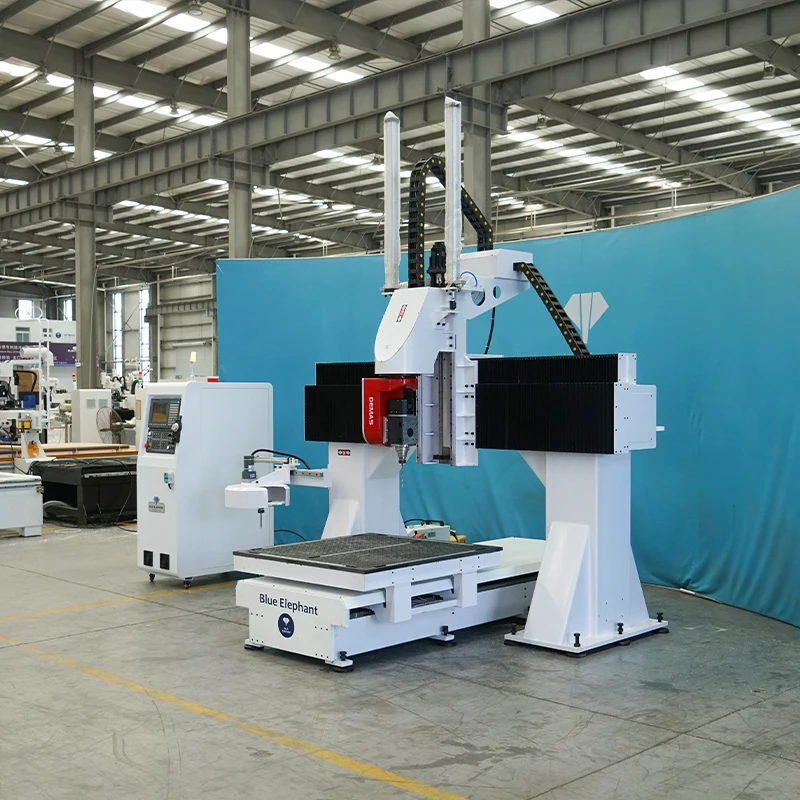 Wood Cnc Router 1212 Five Axis CNC 3D Woodworking Foam Engraving