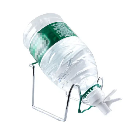 Different Size Non Slip Stainless Steel Plated Wire 3 Gallon 5 Gallon Water Bottle Stand Portable Water Dispenser Stand