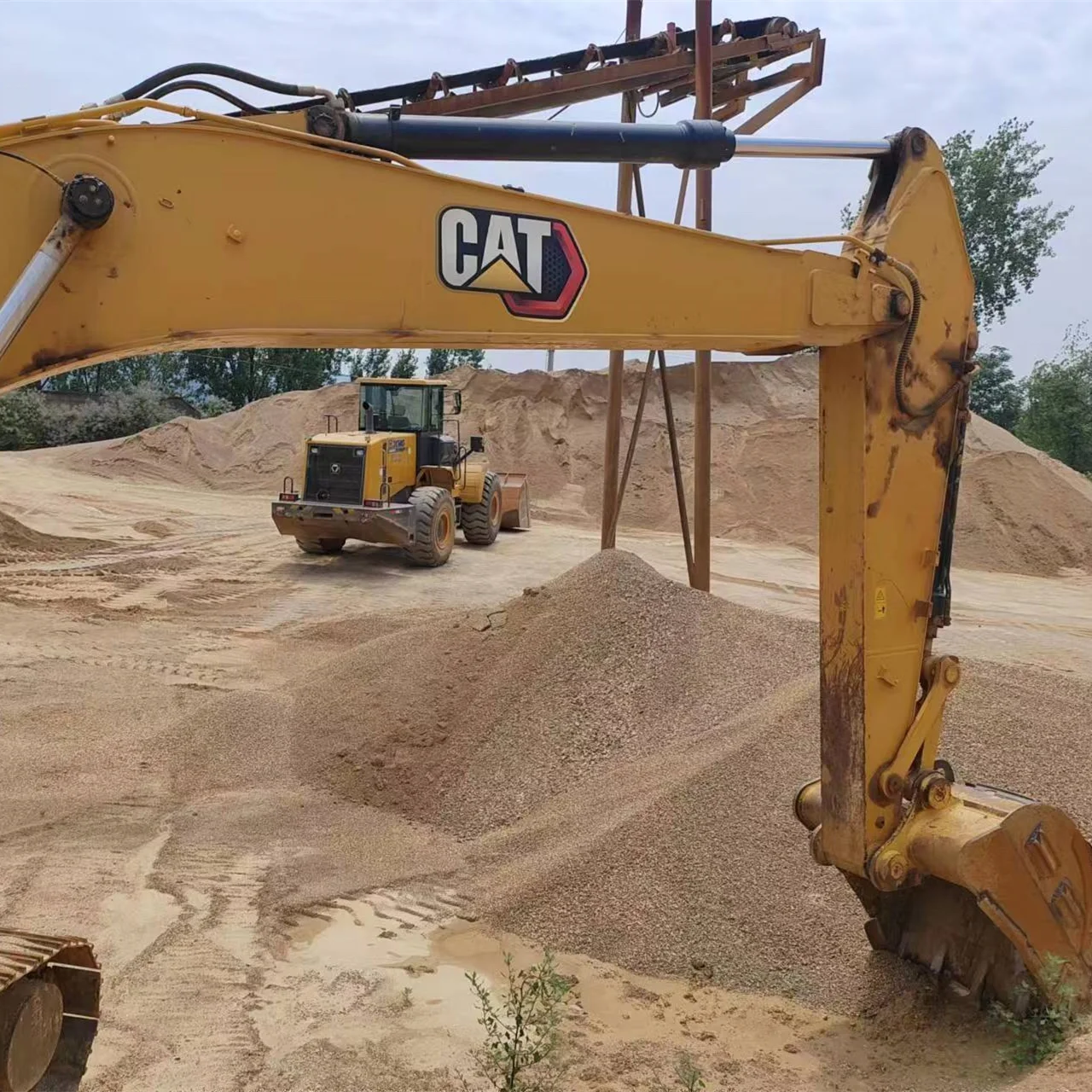 Full Model 320GX Used Cat Excavator Backhoe Machine 20ton Fuel Efficient