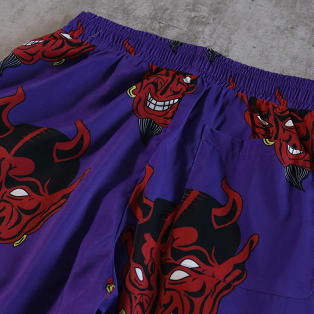 Cheap Factory Price Summer Sublimation All Over Print Shorts Beach Hip Hop 100% Polyester Mens Pattern Shorts680_voghion.com