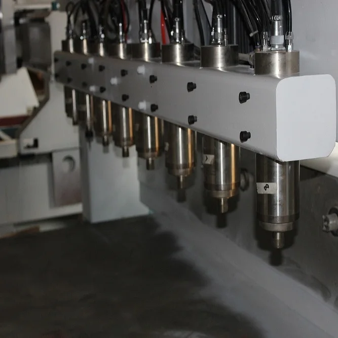 Heavy Duty Structure  3d Gunstock Making 4 Axis Cnc Router 4 Axis 8heads Wood Engraving Machine