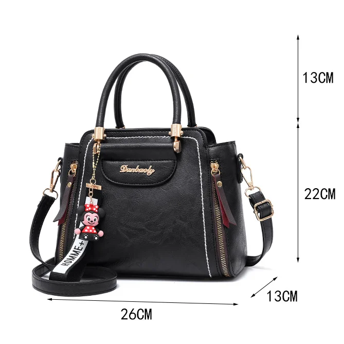 Pu Leather Sling Bag Korean Crossbody Tas Bahu Wanita Shoulder Bag Big For  Women - Buy Shoulder Bag Big,Sling Bag Korean,Tas Bahu Wanita Product on