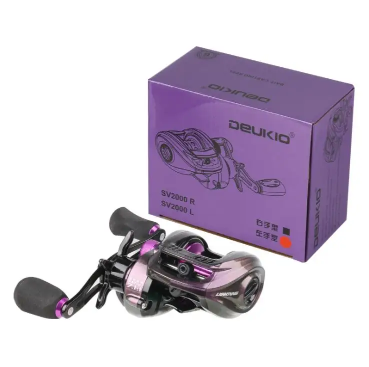DOVIELLO HICC50 Moulinet de pêche ultra léger 136 g BFS avec rapport de vitesse 7.1 11 + 1BB 4 kg/4 kg